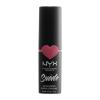 NYX Professional Makeup Suède Matte Lipstick Червило за жени 3,5 гр Нюанс 27 Cannes
