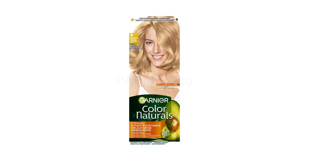 Garnier Color Naturals Боя за коса за жени 40 ml Нюанс 9 Natural Extra Light Blonde Parfimo bg