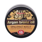 Vivaco Sun Argan Bronz Oil Suntan Butter SPF15 Слънцезащитна козметика за тяло 200 ml