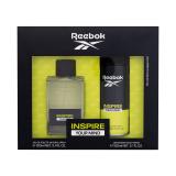 Reebok Inspire Your Mind Подаръчен комплект EDT 100 ml + дезодорант 150 ml увредена кутия