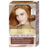 L'Oréal Paris Excellence Creme Triple Protection Боя за коса за жени 48 ml Нюанс 7UR Universal Copper