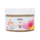 Dove Bath Therapy Glow Body Scrub Ексфолиант за тяло за жени 295 ml