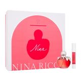Nina Ricci Nina Подаръчен комплект EDT 50 ml + червило Jumbo Lipstick Matte 2,5 g Iconic Pink