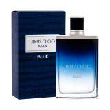 Jimmy Choo Jimmy Choo Man Blue Eau de Toilette за мъже 100 ml увредена кутия