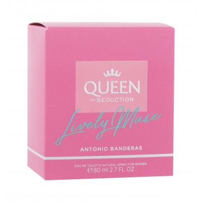 Antonio Banderas Queen of Seduction Lively Muse Eau de Toilette за жени 80 ml