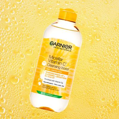 Garnier Skin Naturals Vitamin C Micellar Cleansing Water Мицеларна вода за жени 400 ml