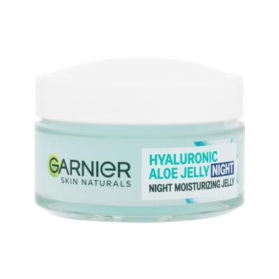 Garnier Skin Naturals Hyaluronic Aloe Night Moisturizing Jelly Нощен крем за лице за жени 50 ml