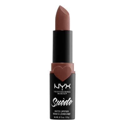 NYX Professional Makeup Suède Matte Lipstick Червило за жени 3,5 гр Нюанс 04 Free Spirit