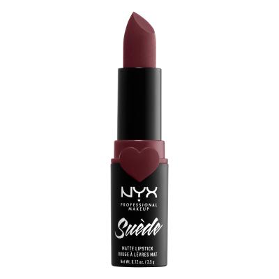 NYX Professional Makeup Suède Matte Lipstick Червило за жени 3,5 гр Нюанс 06 Lolita