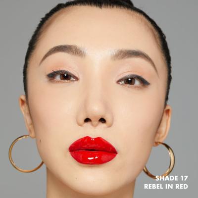 NYX Professional Makeup Shine Loud Червило за жени 3,4 ml Нюанс 17 Rebel In Red