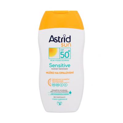 Astrid Sun Sensitive Milk SPF50+ Слънцезащитна козметика за тяло 150 ml