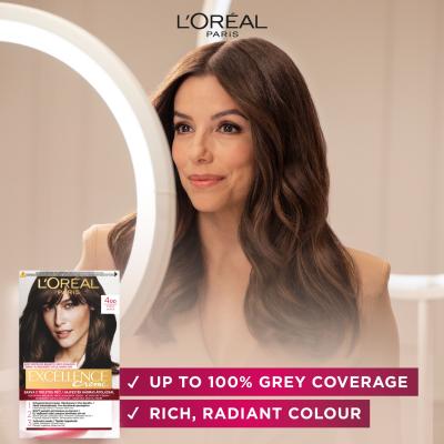 L&#039;Oréal Paris Excellence Creme Triple Protection Боя за коса за жени 1 бр Нюанс 03 Lightest Natural Ash Blonde