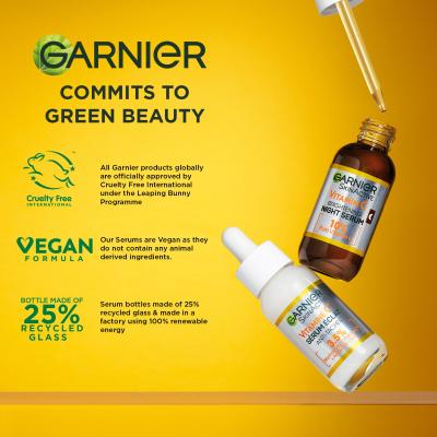 Garnier Skin Naturals Vitamin C Подаръчен комплект дневен серум за лице Skin Naturals Vitamin C Brightening Super Serum 30 ml + нощен серум за лице Skin Naturals Vitamin C Brightening Night Serum 30 ml