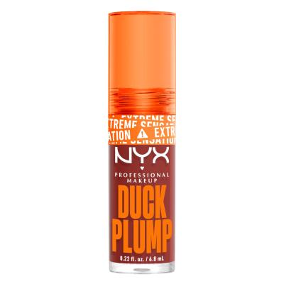 NYX Professional Makeup Duck Plump Блясък за устни за жени 6,8 ml Нюанс 06 Brick Of Time