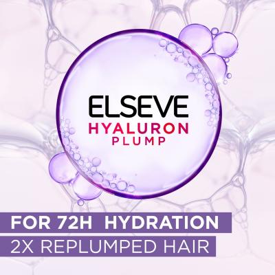 L&#039;Oréal Paris Elseve Hyaluron Plump Moisture Shampoo Шампоан за жени 1000 ml