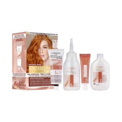L&#039;Oréal Paris Excellence Creme Triple Protection Боя за коса за жени 48 ml Нюанс 8UR Universal Light Copper