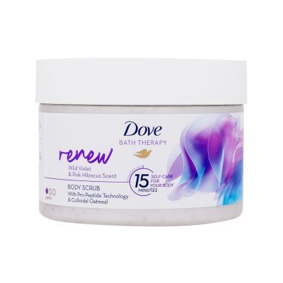 Dove Bath Therapy Renew Body Scrub Ексфолиант за тяло за жени 295 ml