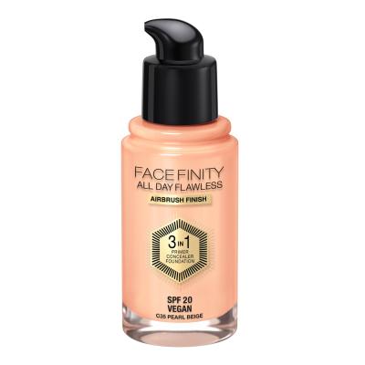 Max Factor Facefinity All Day Flawless SPF20 Фон дьо тен за жени 30 ml Нюанс C35 Pearl Beige