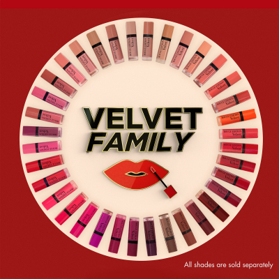 BOURJOIS Paris Rouge Edition Velvet Червило за жени 7,7 ml Нюанс 10 Don´t Pink Of It!