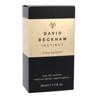David Beckham Instinct Gold Edition Eau de Toilette за мъже 50 ml