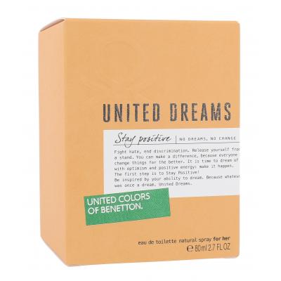Benetton United Dreams Stay Positive Eau de Toilette за жени 80 ml