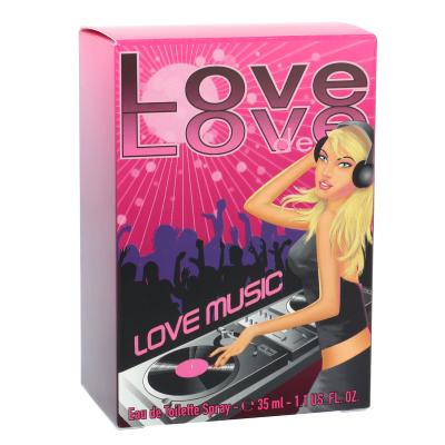 Love Love Love Music Eau de Toilette за жени 35 ml