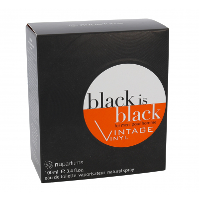 Nuparfums Black is Black Vintage Vinyl Eau de Toilette за мъже 100 ml