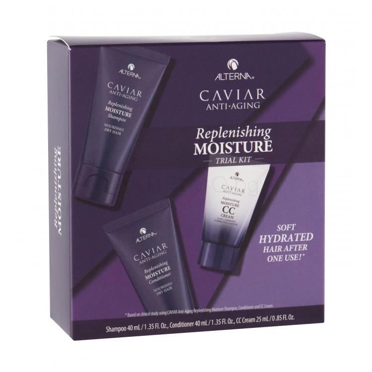 Alterna Caviar Anti-Aging Replenishing Moisture Подаръчен комплект шампоан 40 ml + балсам-кондиционер 40 ml + CC крем 25 ml
