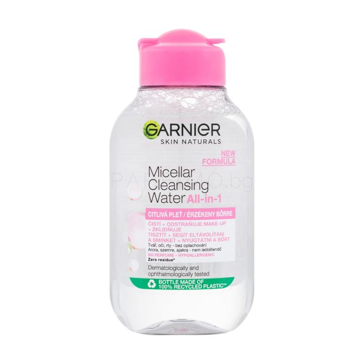 Garnier Skin Naturals Micellar Water All-In-1 Sensitive Мицеларна вода за жени 100 ml