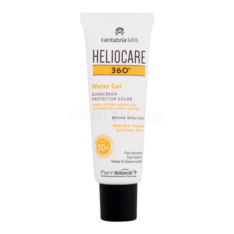 Heliocare 360° Water Gel SPF50+ Слънцезащитна козметика за тяло 50 ml