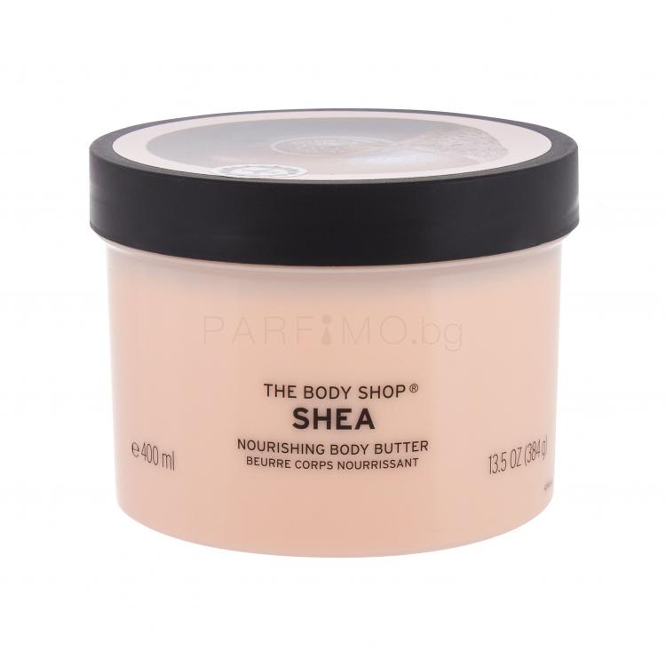 The Body Shop Shea Масло за тяло за жени 400 ml