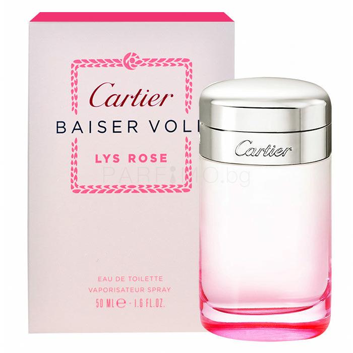 Cartier Baiser Vole Lys Rose Eau de Toilette за жени 6 ml