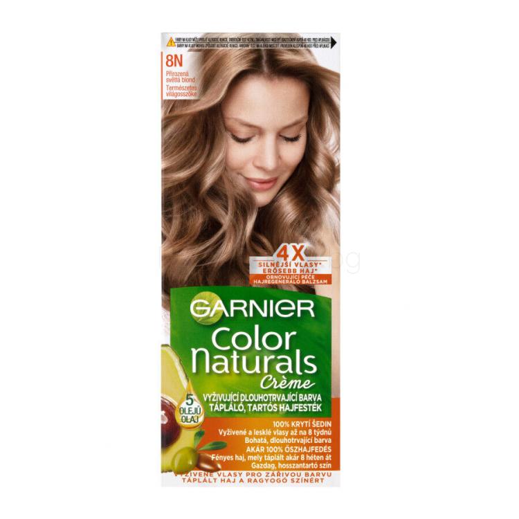 Garnier Color Naturals Créme Боя за коса за жени 40 ml Нюанс 8N Nude Light Blonde
