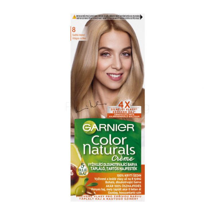 Garnier Color Naturals Créme Боя за коса за жени 40 ml Нюанс 8 Deep Medium Blond