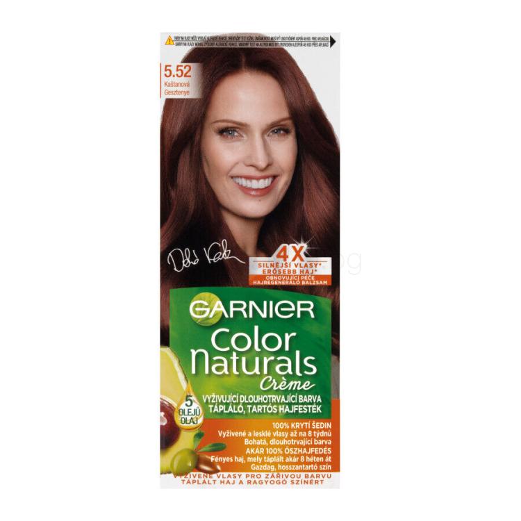 Garnier Color Naturals Créme Боя за коса за жени 40 ml Нюанс 5,52 Chestnut