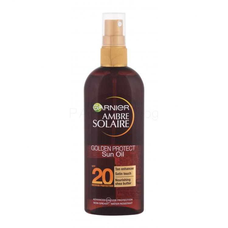Garnier Ambre Solaire Golden Protect SPF20 Слънцезащитна козметика за тяло 150 ml