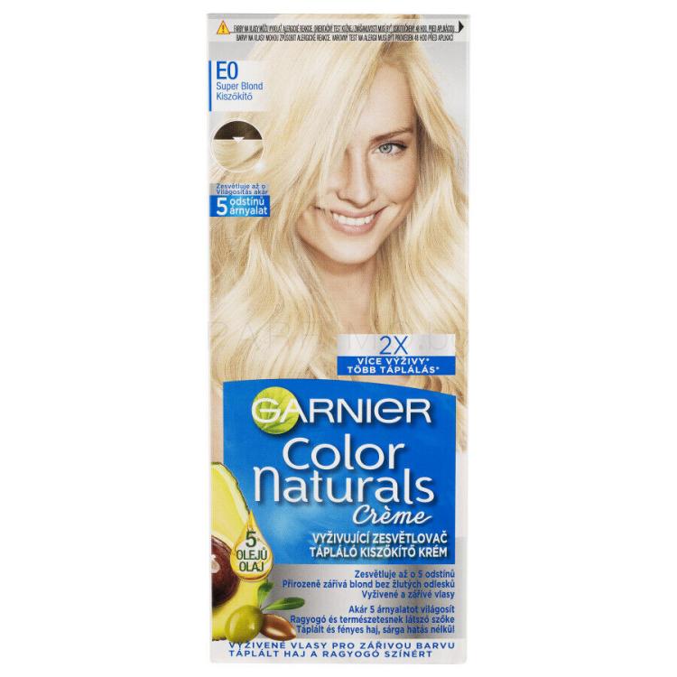 Garnier Color Naturals Créme Боя за коса за жени 40 ml Нюанс E0 Super Blonde