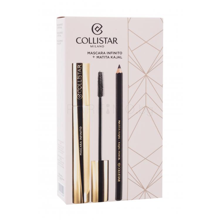 Collistar Infinito Set Подаръчен комплект спирала Infinito 11 ml + молив за очи Kajal Pencil 1,2 ml Black
