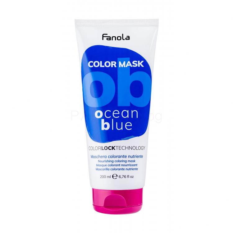 Fanola Color Mask Боя за коса за жени 200 ml Нюанс Ocean Blue
