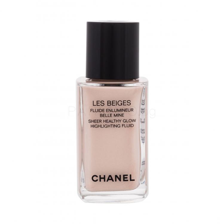 Chanel Les Beiges Sheer Healthy Glow Highlighting Fluid Хайлайтър за жени 30 ml Нюанс Pearly Glow
