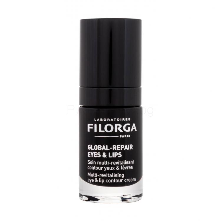 Filorga Global-Repair Eyes &amp; Lips Multi-Revitalising Contour Cream Околоочен крем за жени 15 ml