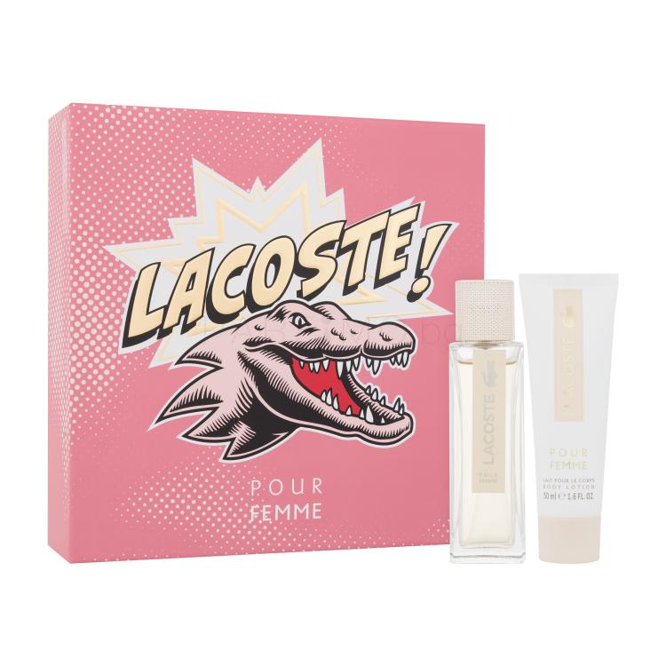 Lacoste Pour Femme Подаръчен комплект EDP 50 ml + лосион за тяло 50 ml
