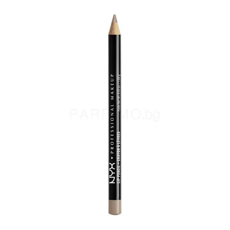 NYX Professional Makeup Slim Lip Pencil Молив за устни за жени 1 гр Нюанс 802 Brown