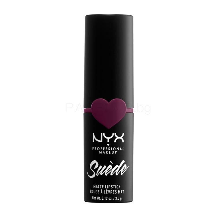 NYX Professional Makeup Suède Matte Lipstick Червило за жени 3,5 гр Нюанс 10 Girl, Bye