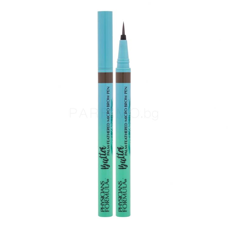 Physicians Formula Butter Palm Feathered Micro Brow Pen Молив за вежди за жени 0,5 ml Нюанс Universal Brown