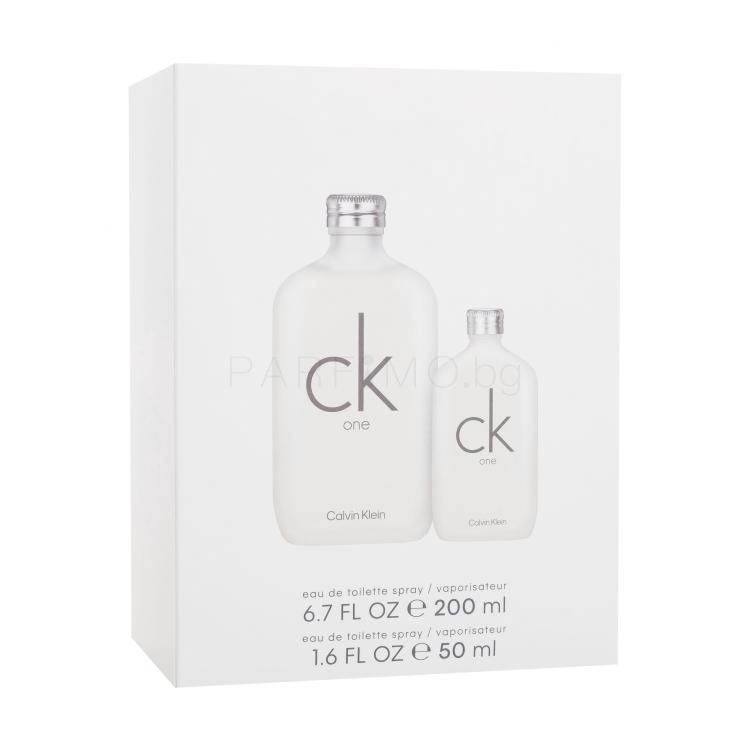 Calvin Klein CK One Подаръчен комплект EDT 200 ml + EDT 50 ml