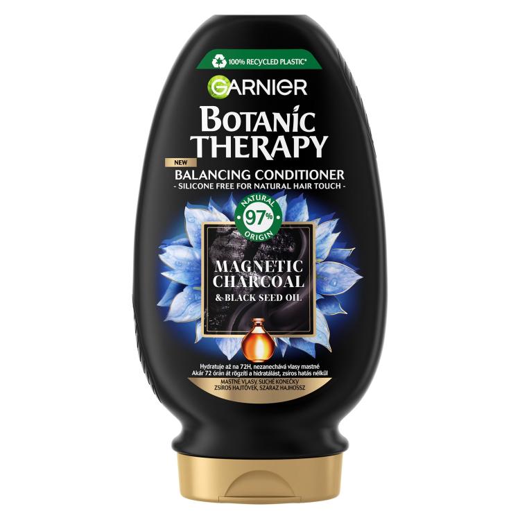 Garnier Botanic Therapy Magnetic Charcoal &amp; Black Seed Oil Балсам за коса за жени 200 ml