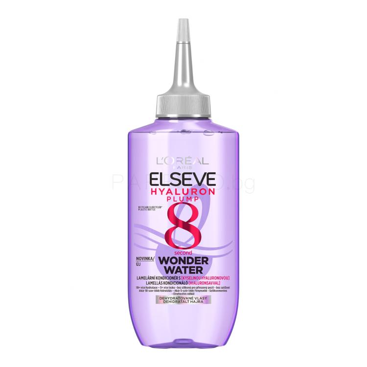 L&#039;Oréal Paris Elseve Hyaluron Plump 8 Second Wonder Water Балсам за коса за жени 200 ml