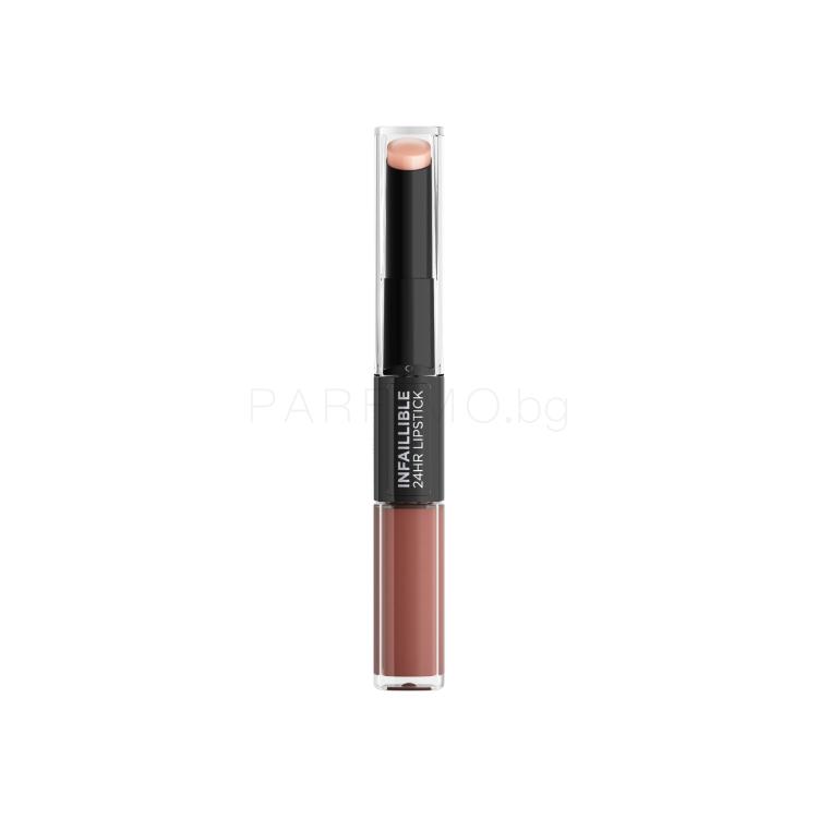 L&#039;Oréal Paris Infaillible 24H Lipstick Червило за жени 5 ml Нюанс 101 Everlasting Parisian