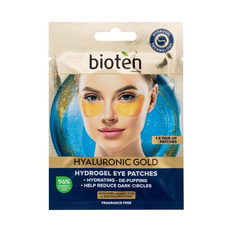 Bioten Hyaluronic Gold Hydrogel Eye Patches Маска за очи за жени 5,5 гр